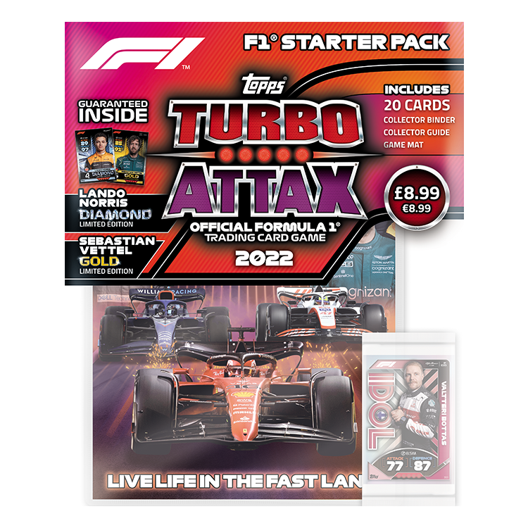 Album de stickers Topps Game F1 Formula One 2022